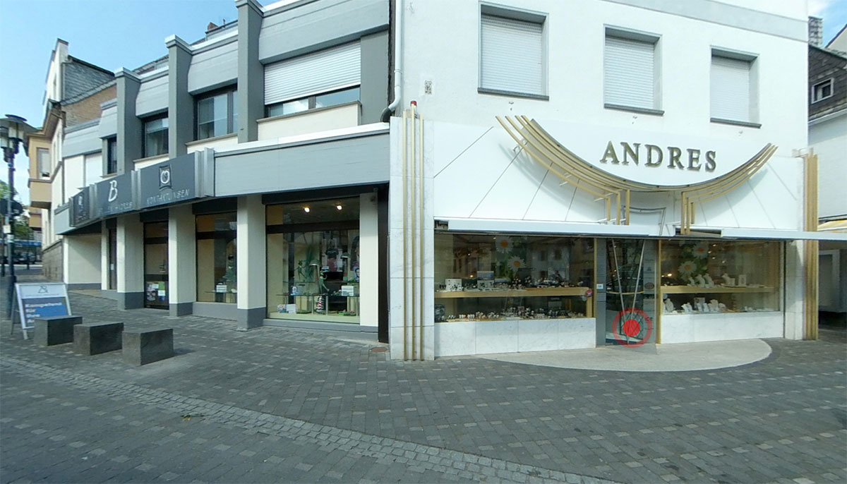 Virtueller Rundgang durch Uhren – Optik – Schmuck Andres