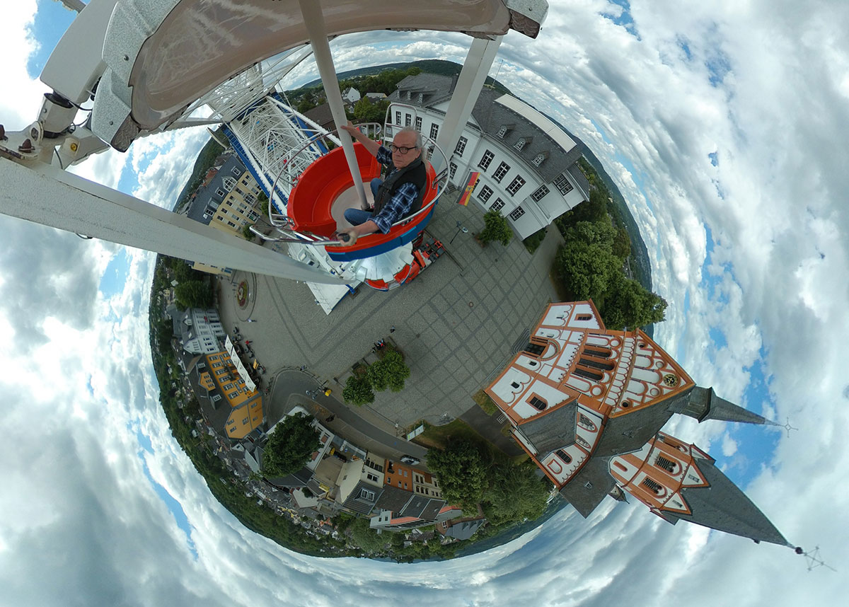 Riesenrad in Sinzig Rundgang und Filme